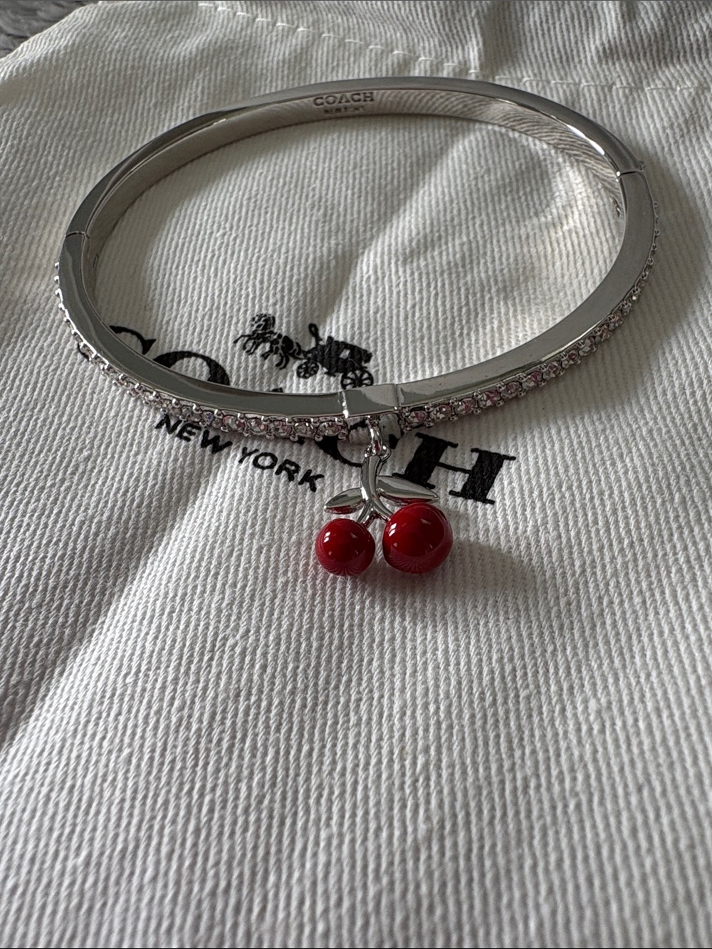 Coach Cherry Bracelet